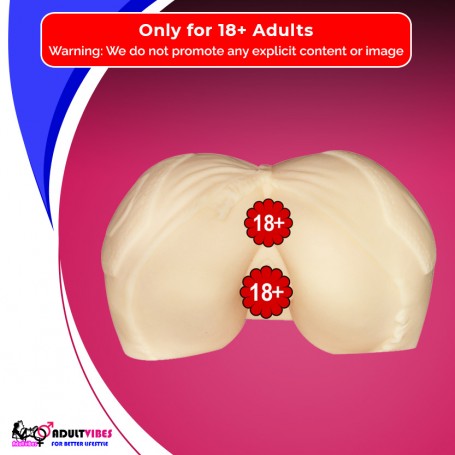 Silicone Jeans Ass & Vagina Masturbator BAV-020