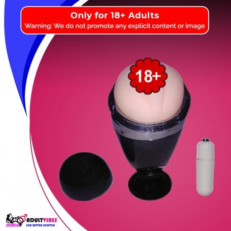 Super Pink Male Vibrating Male Stroker MS-047