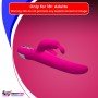 7 Speed Silicone Rabbit Vibrator-USB Rechargeable RV-025