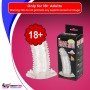 BRAVE MAN Crystal Penis Extension Sleeve PES-024
