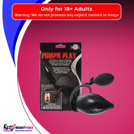 Pump N Play Butt Plug  AD-030