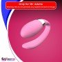 Wearable U Shape Remote Control Clitoris Luxury Vibrator LXV-030
