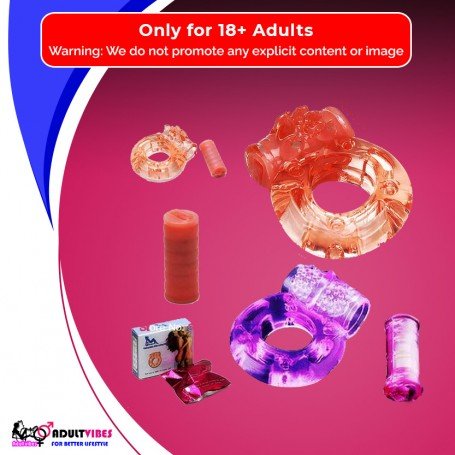 Cock Ring Vibrator 2pcs CR-001