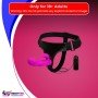 Baile Ultra Harness Strap-on Dildo with Multi-speed Vibrations SO-030